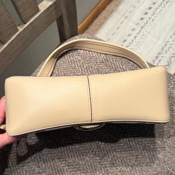 Coach Soft Tabby Elegant Cream Designer Shoulder Bag - Picture 3 of 11